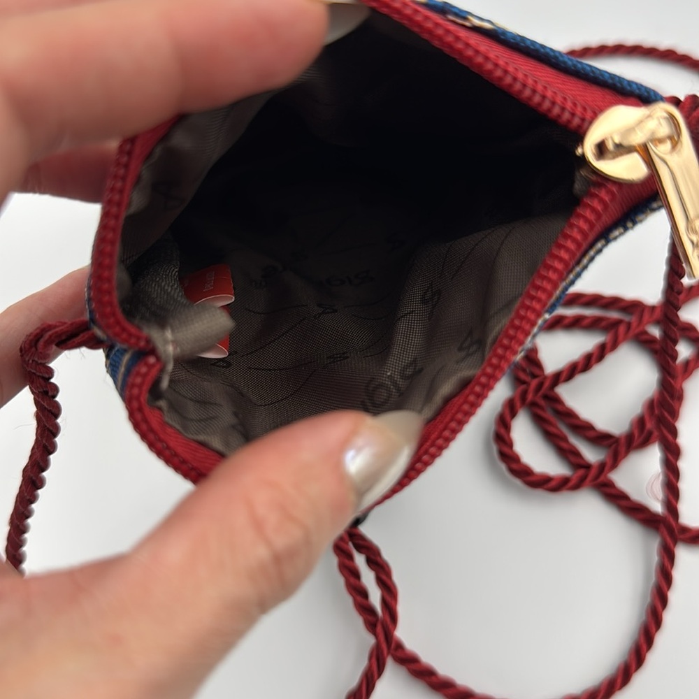 Paddington Bear Signare Tapestry Crossbody Phone Bag Mini Purse Blue - Picture 4 of 13